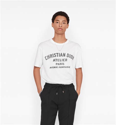 christian dior atelier t shirt white